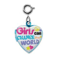 Load image into Gallery viewer, Girls Can Change the World Charm

