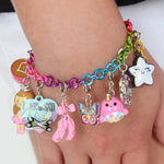 Load image into Gallery viewer, Charm It! Rainbow Chain Bracelet
