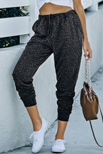 Load image into Gallery viewer, Leopard Print Joggers with Pockets
